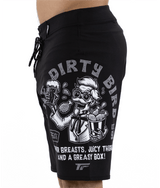DIRTY BIRD- BOARDSHORTS (BLACK)