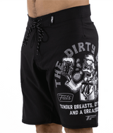 DIRTY BIRD- BOARDSHORTS (BLACK)