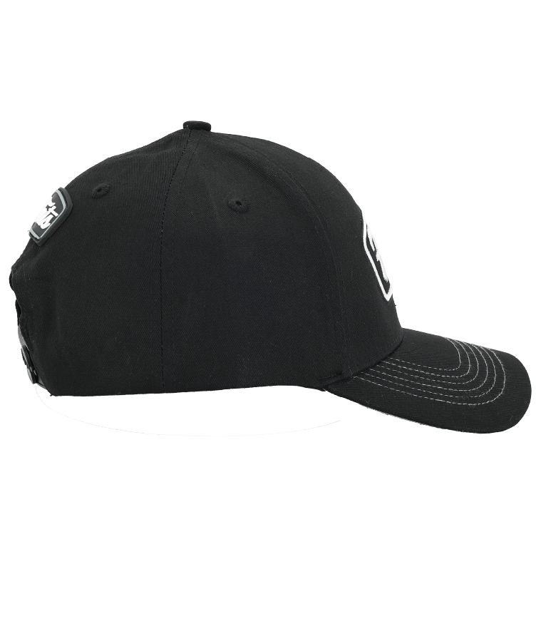 EDDIE (BLACK)- 6 PANEL- LOW PROFILE