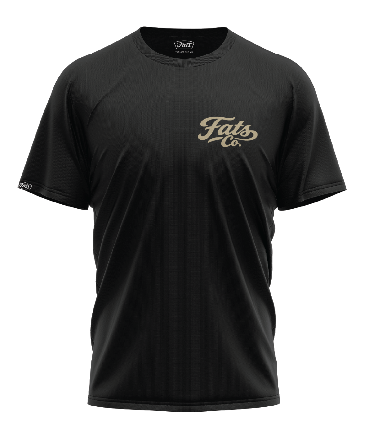 UP SHIT CREEK- TEE- BLACK