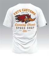 SPEED SHOP- TEE- WHITE