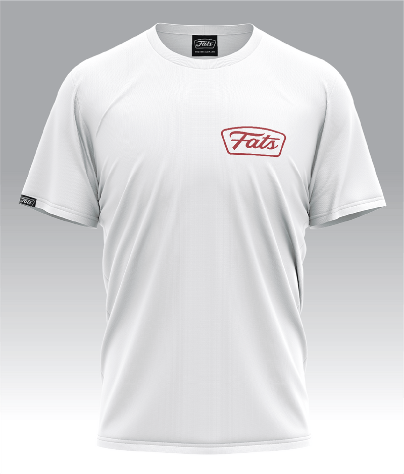 SPEED SHOP- TEE- WHITE