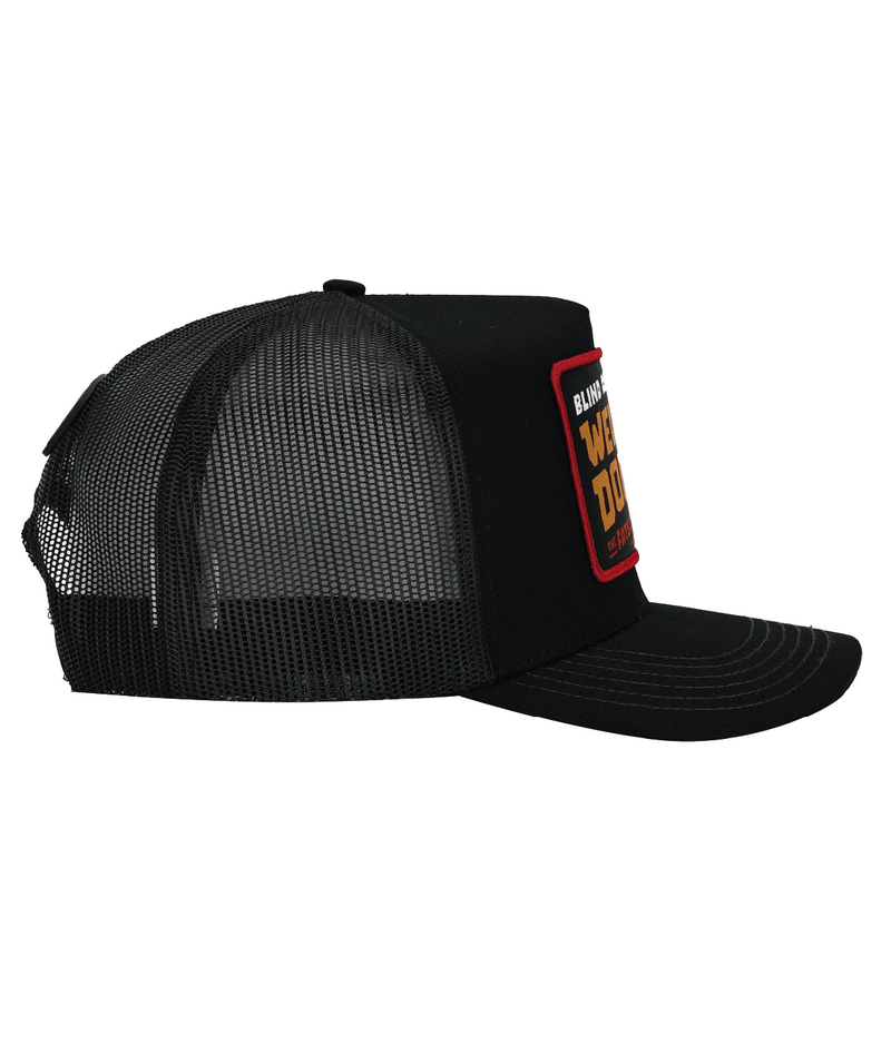 WELDER'S DOG V2 (ALL BLACK)- HIGH PROFILE TRUCKER