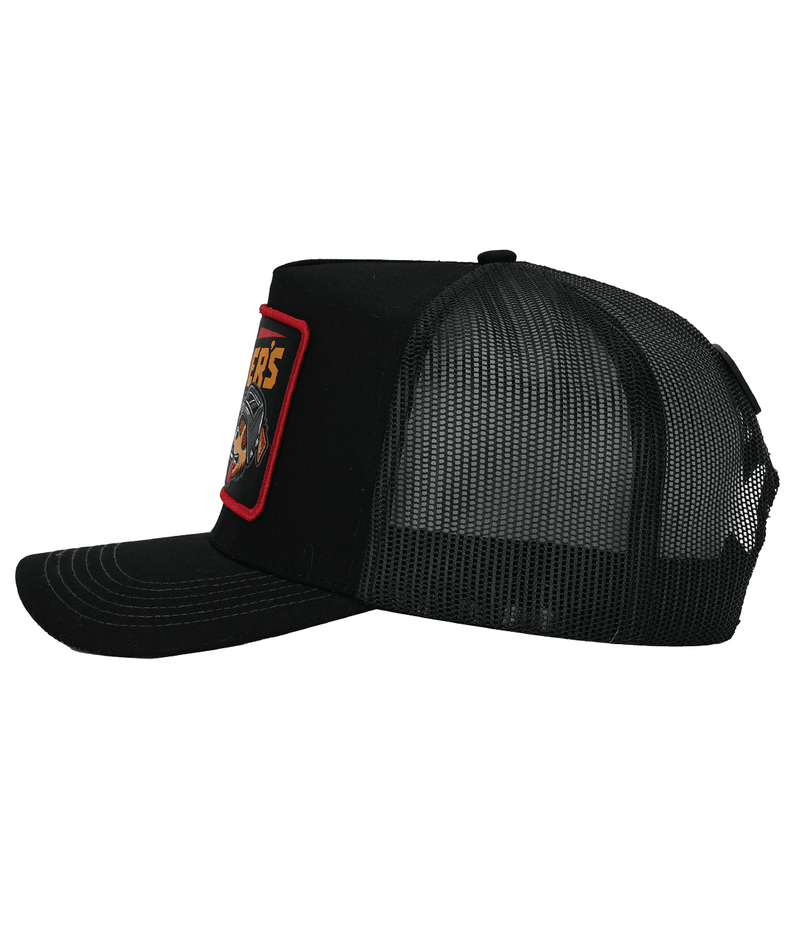 WELDER'S DOG V2 (ALL BLACK)- HIGH PROFILE TRUCKER