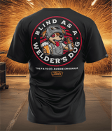 WELDERS DOG TEE- BLACK