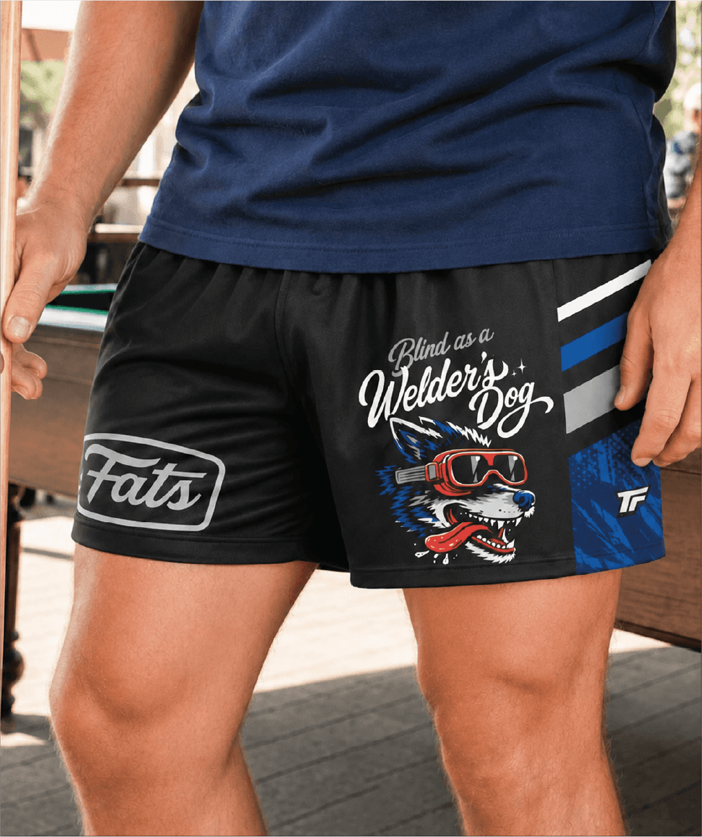 WELDER'S DOG V2- FOOTY SHORTS