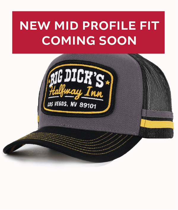 BIG DICK'S (SS)- TRUCKER CAP- MID PROFILE