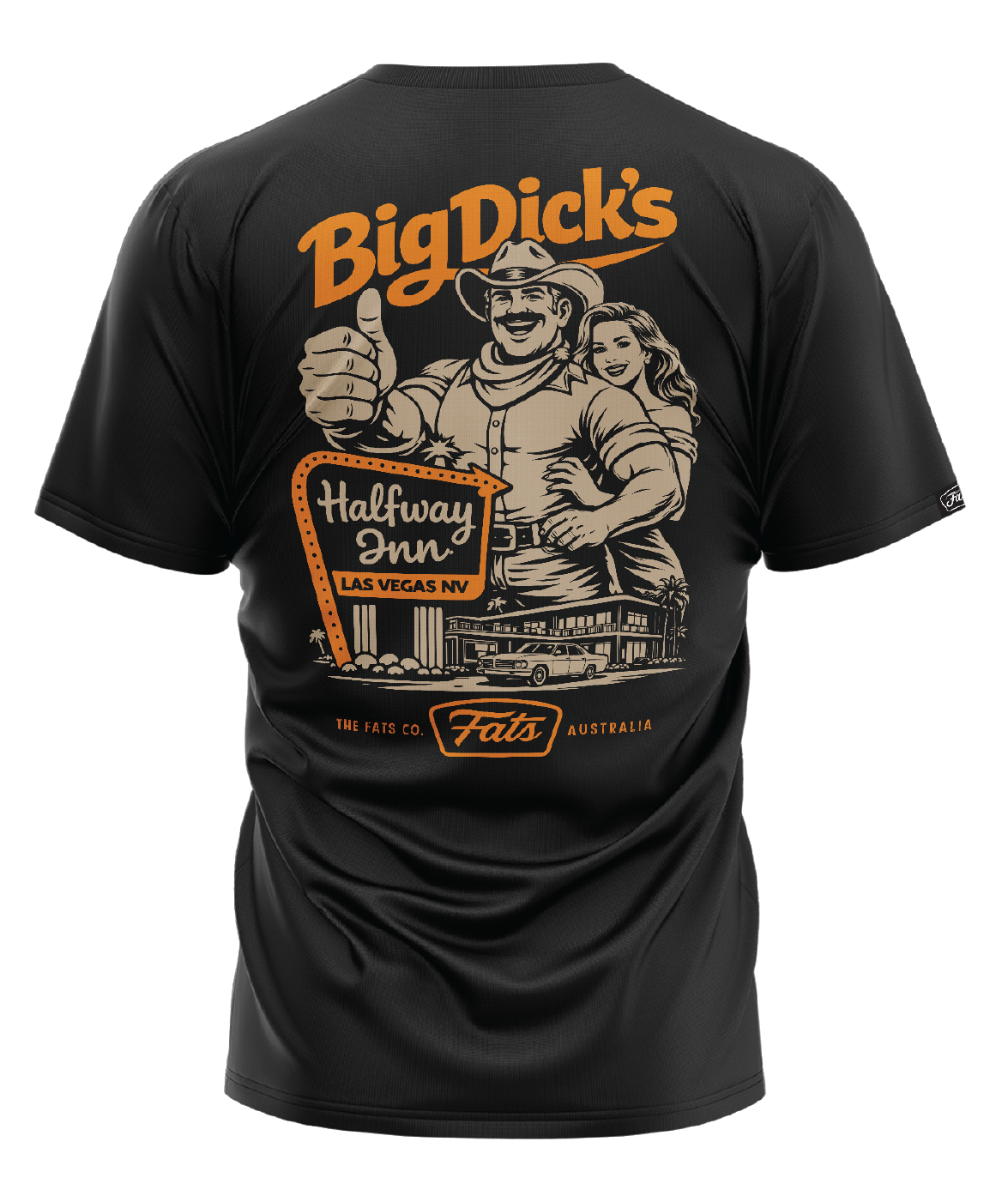 BIG DICK'S- TEE- BLACK