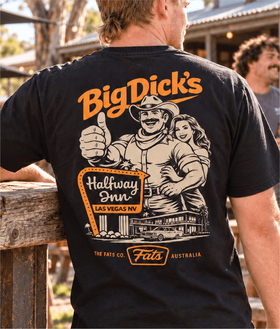BIG DICK'S- TEE- BLACK