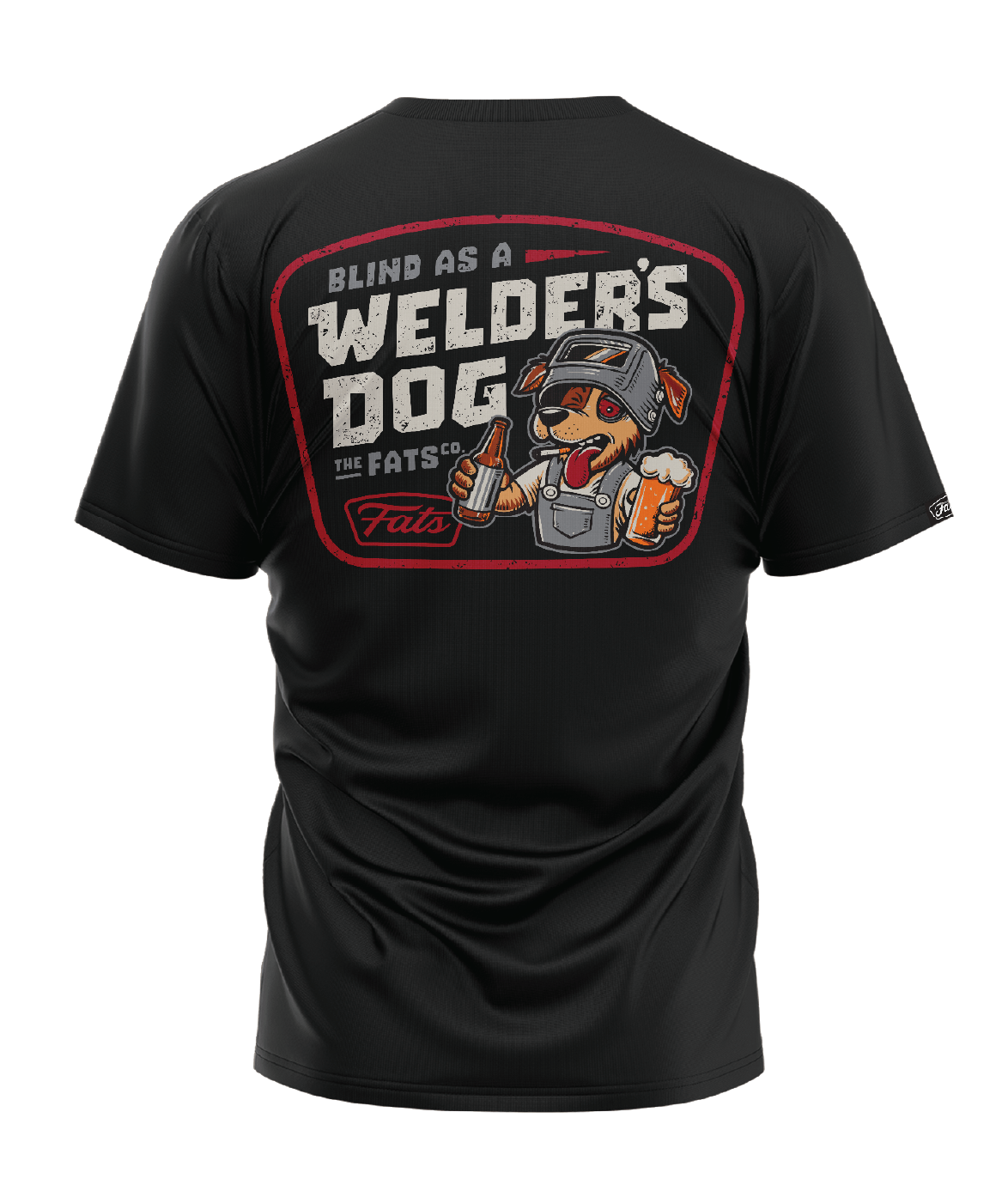 BLIND AS- TEE- BLACK