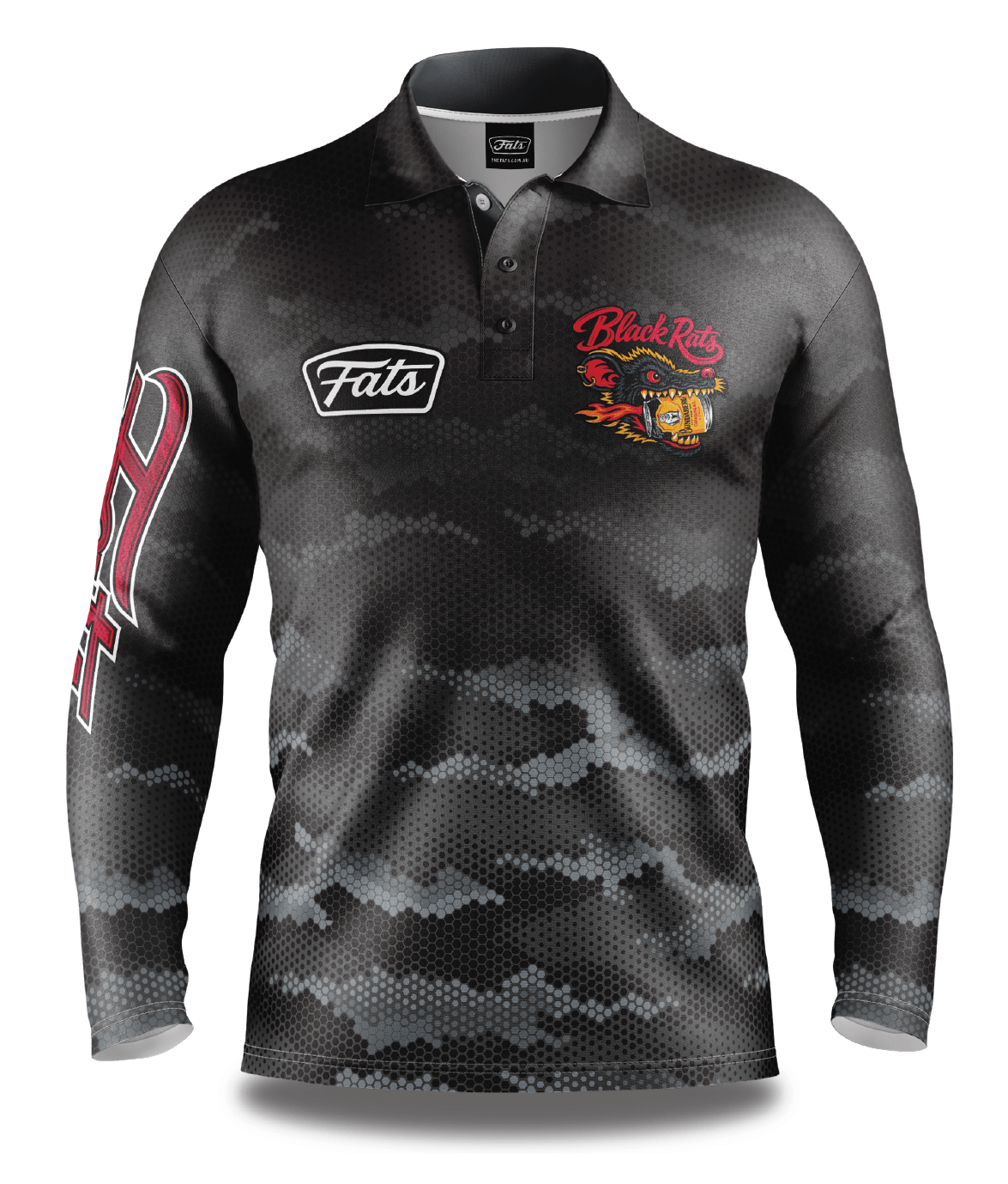 BLACK RATS- FISHING SHIRT