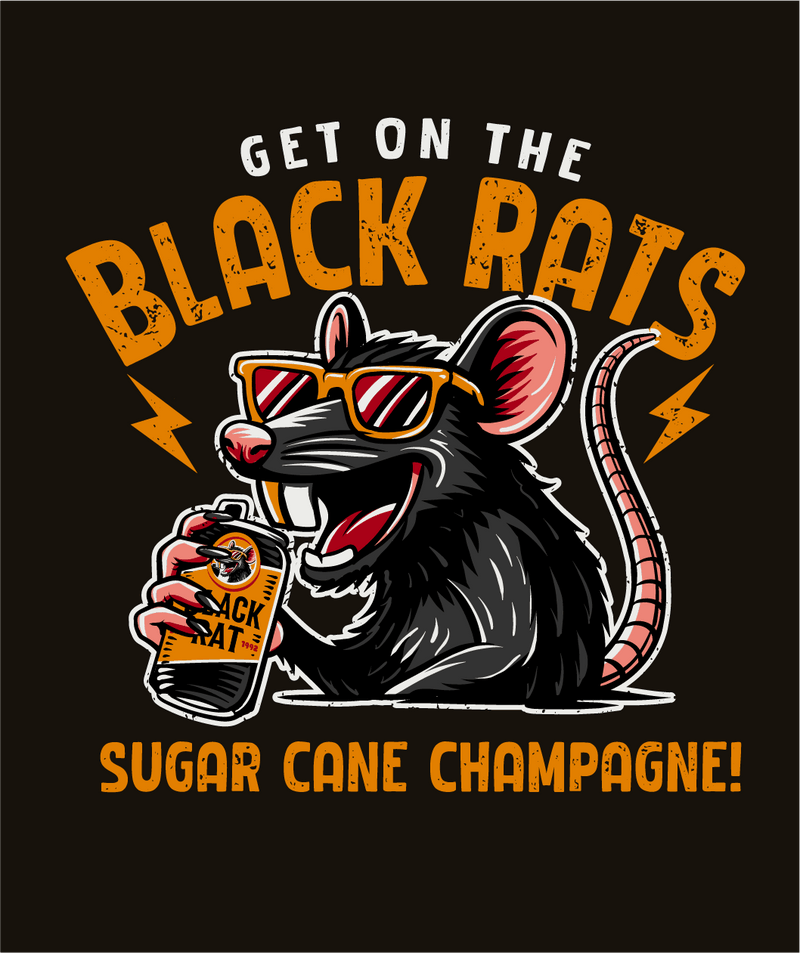 BLACK RATS- FOOTY SHORTS- WITH ZIP SIDE POCKETS