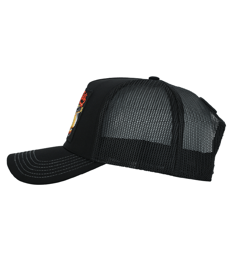BLACK RATS V2- TRUCKER CAP- MID PROFILE