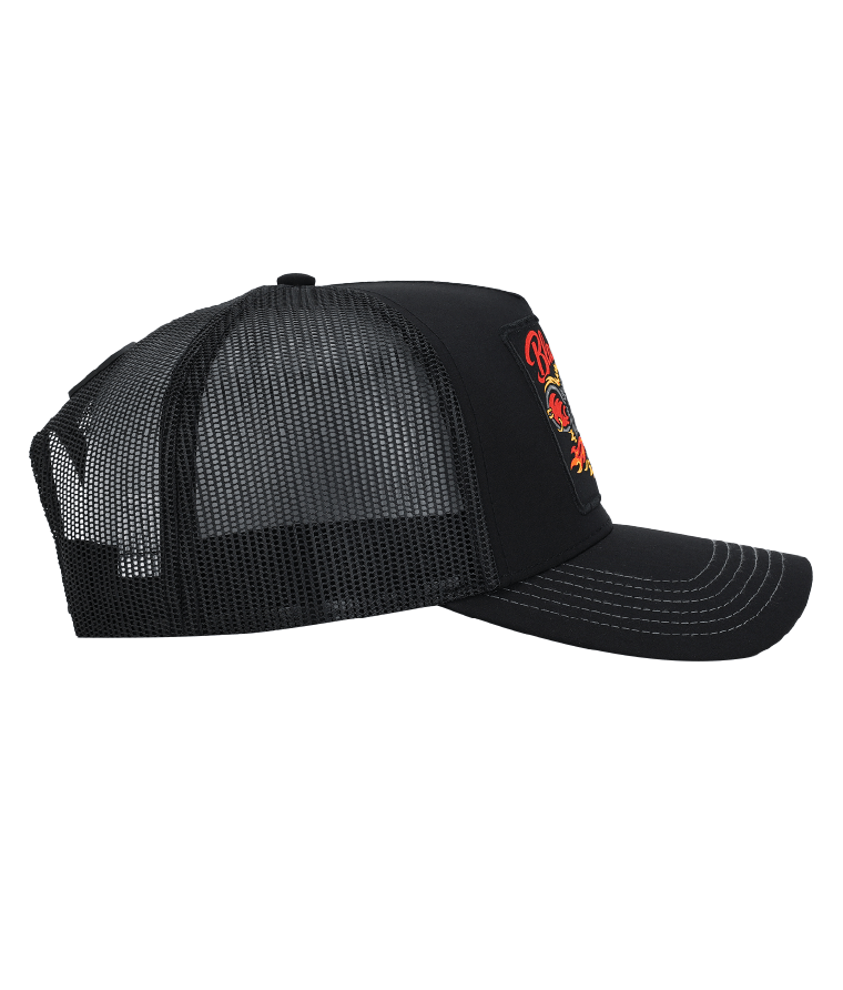 BLACK RATS V2- TRUCKER CAP- MID PROFILE