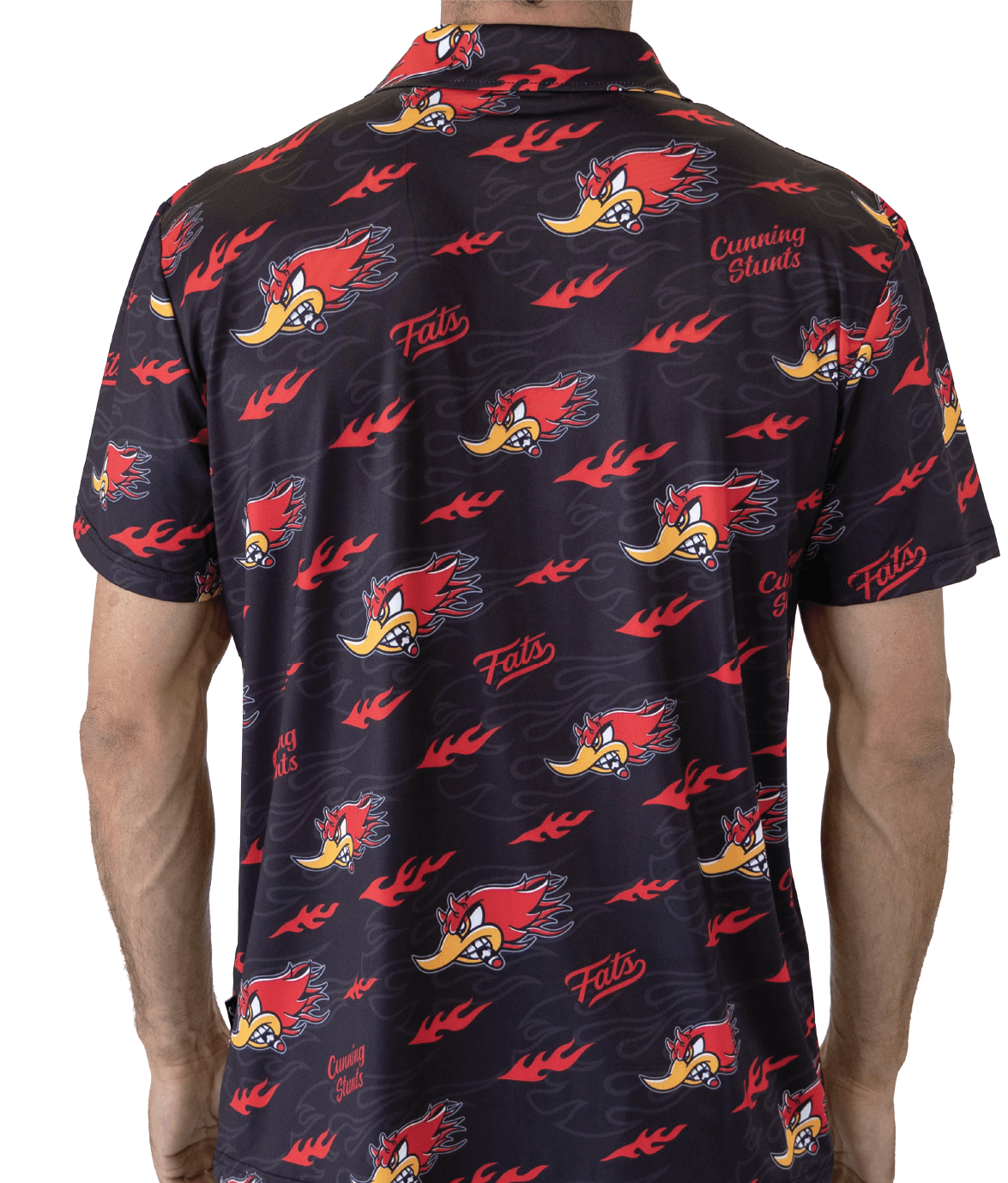CUNNING STUNTS- GOLF POLO (BLACK)
