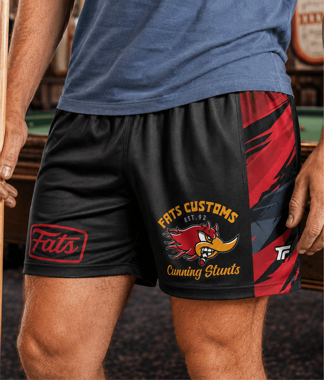 CUNNING STUNTS- FOOTY SHORTS