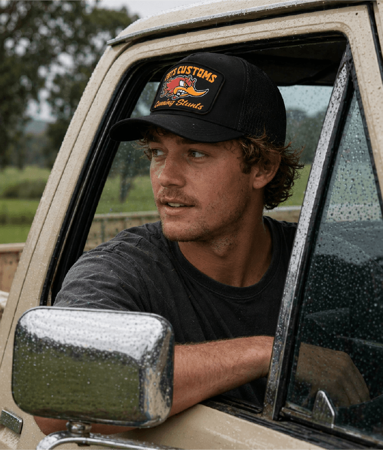 CUNNING STUNTS - TRUCKER CAP-MID PROFILE