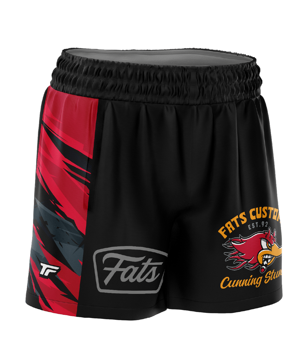 CUNNING STUNTS- FOOTY SHORTS- WITH ZIP SIDE POCKETS