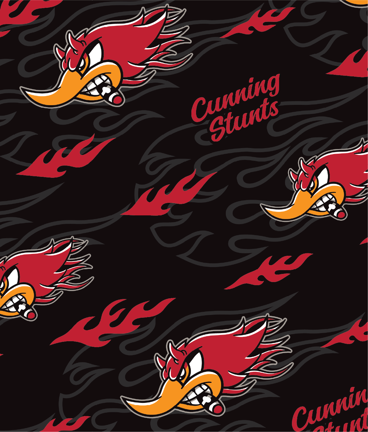 CUNNING STUNTS- GOLF POLO (BLACK)