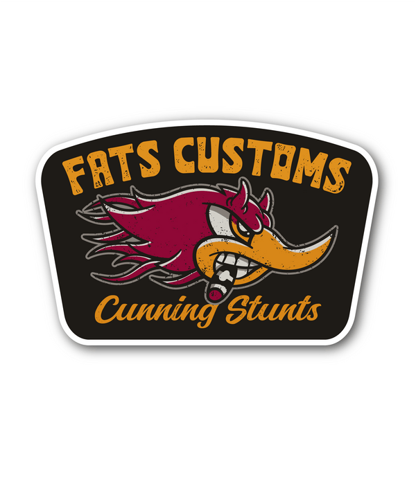 CUNNING STUNTS- STICKER