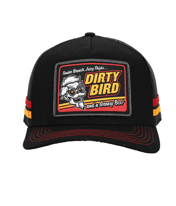 DIRTY BIRD SS- TRUCKER CAP-MID PROFILE