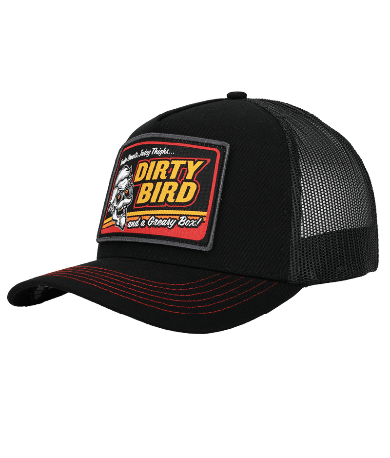 DIRTY BIRD- TRUCKER CAP-MID PROFILE