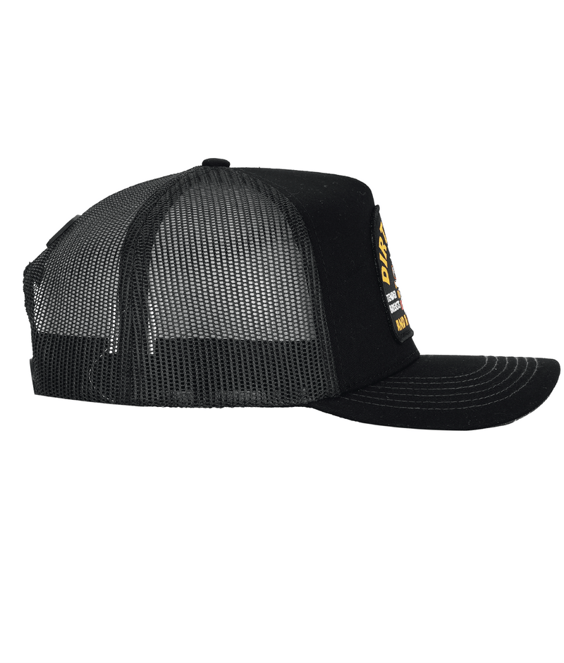 DIRTY BIRD TRUCKER CAP (MID PROFILE)