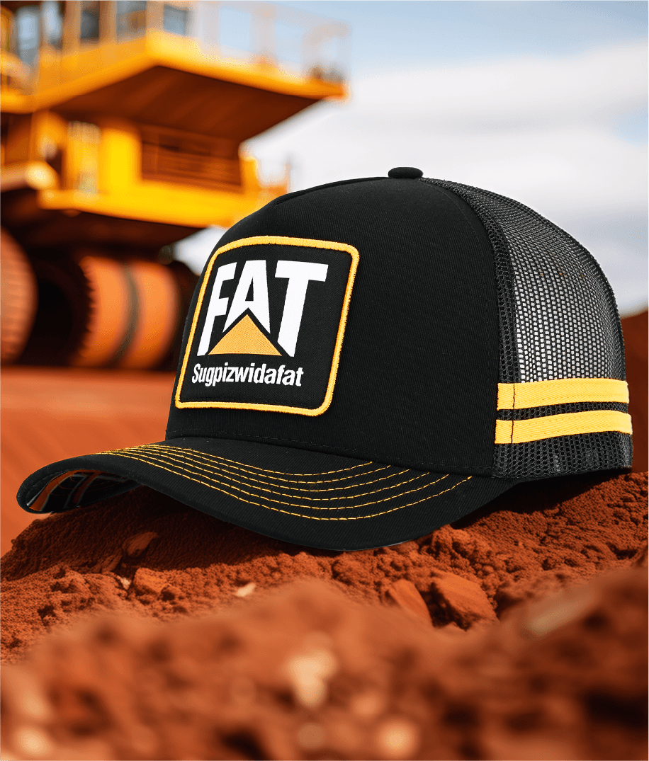 FATCAT (SS)- TRUCKER CAP- MID PROFILE