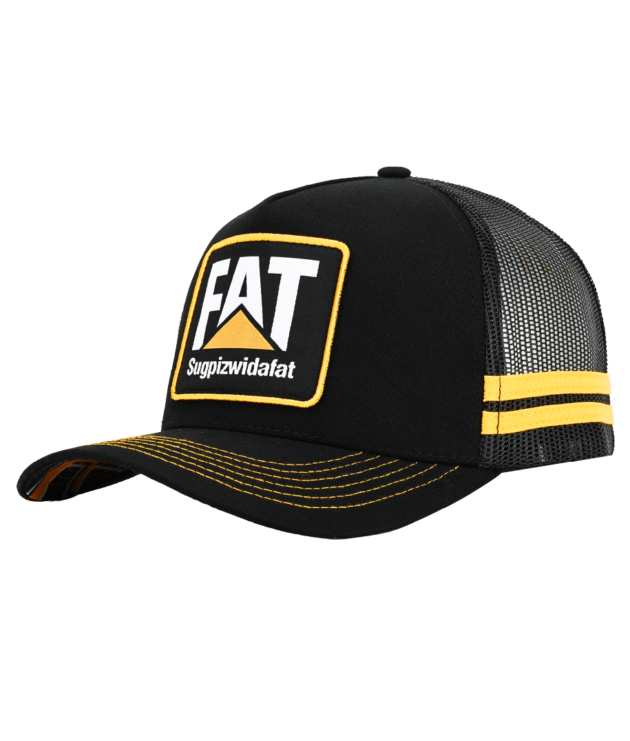 FATCAT (SS)- TRUCKER CAP- MID PROFILE