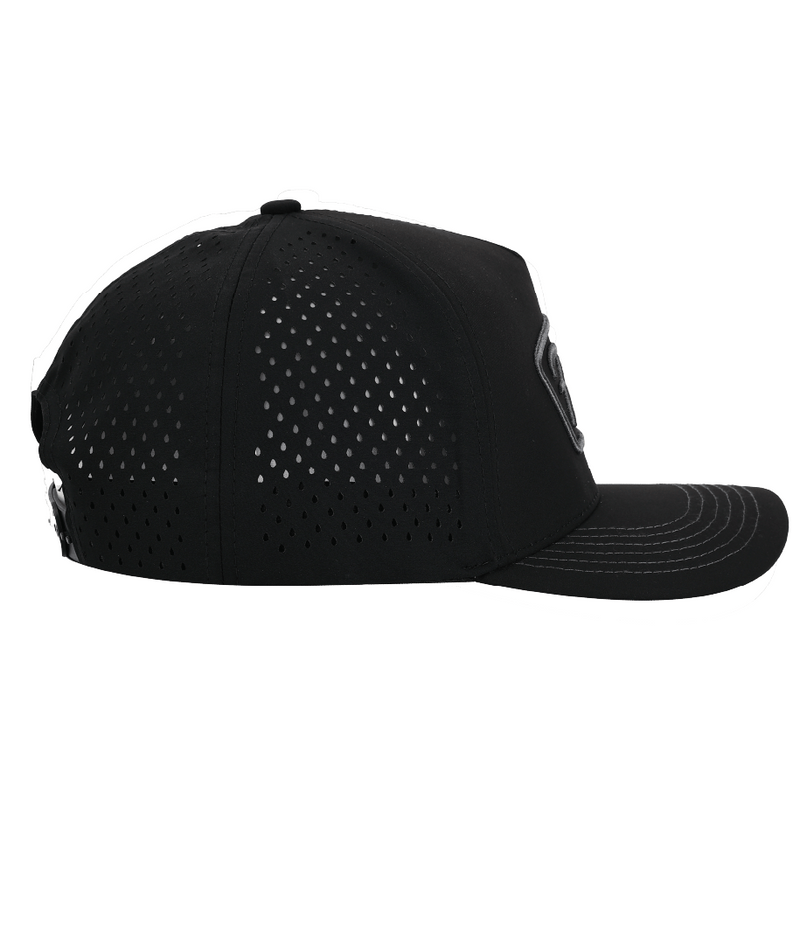 DIESEL- HYDRO- (BLACK) SNAPBACK CAP- MID PROFILE