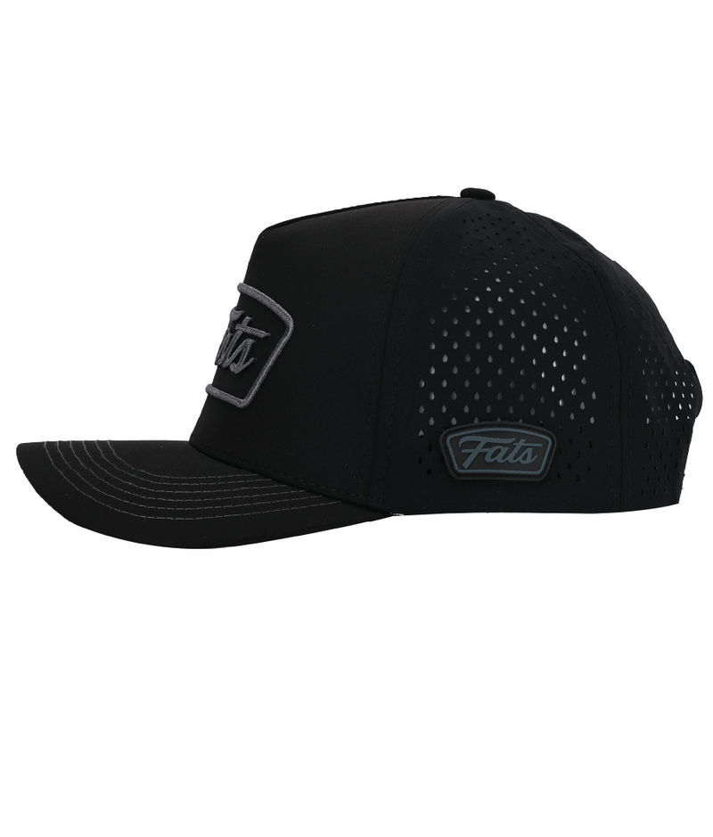 DIESEL- HYDRO- (BLACK) SNAPBACK CAP- MID PROFILE