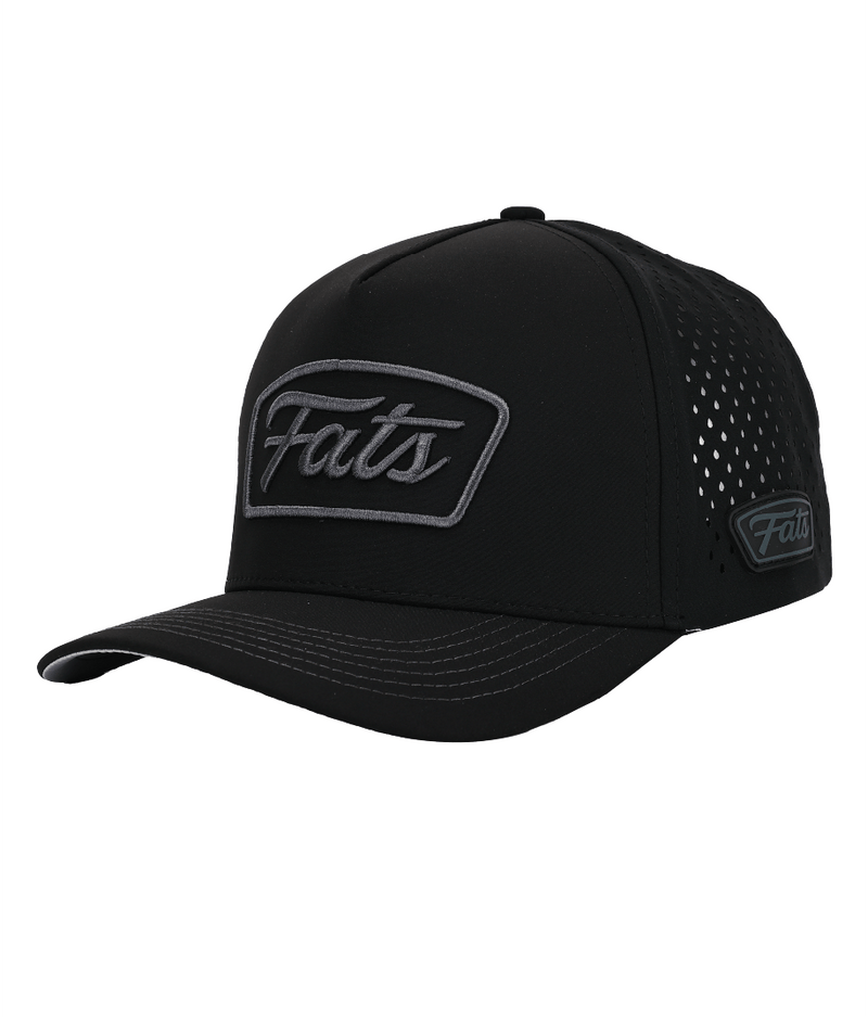 DIESEL- HYDRO- (BLACK) SNAPBACK CAP- MID PROFILE