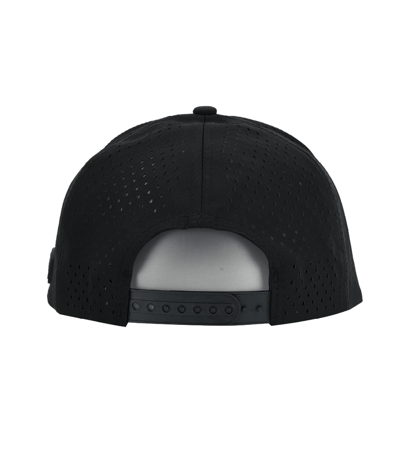 DIESEL- HYDRO- (BLACK) SNAPBACK CAP- MID PROFILE