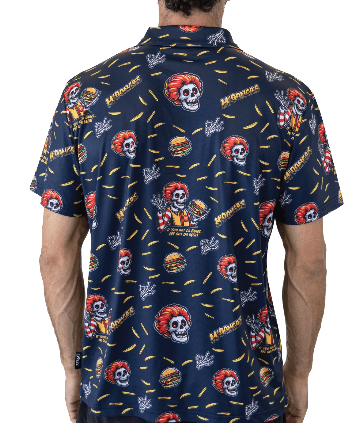 McDONGA'S- GOLF POLO (NAVY)