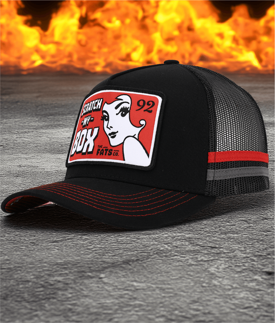 SCRATCH MY BOX (SS)- TRUCKER CAP- MID PROFILE
