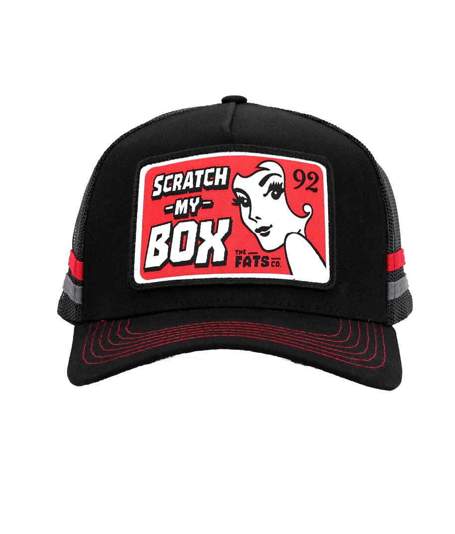 SCRATCH MY BOX (SS)- TRUCKER CAP- MID PROFILE