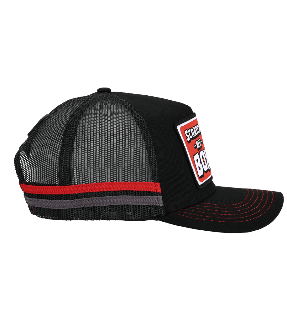 SCRATCH MY BOX (SS)- TRUCKER CAP- MID PROFILE