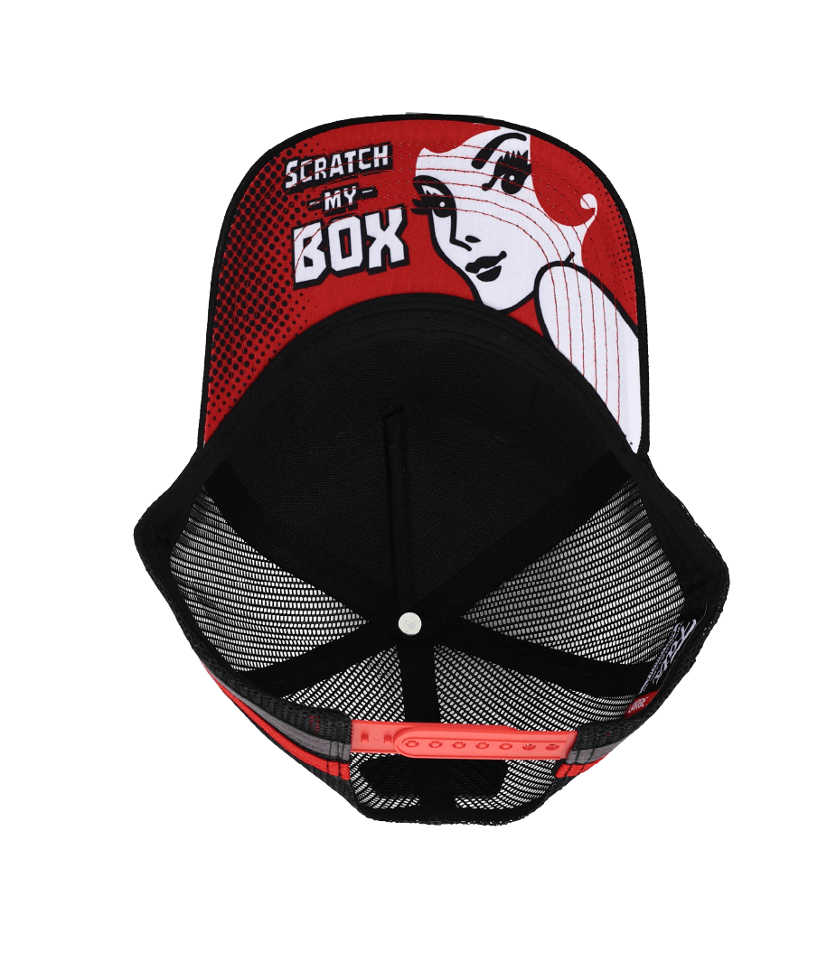 SCRATCH MY BOX (SS)- TRUCKER CAP- MID PROFILE
