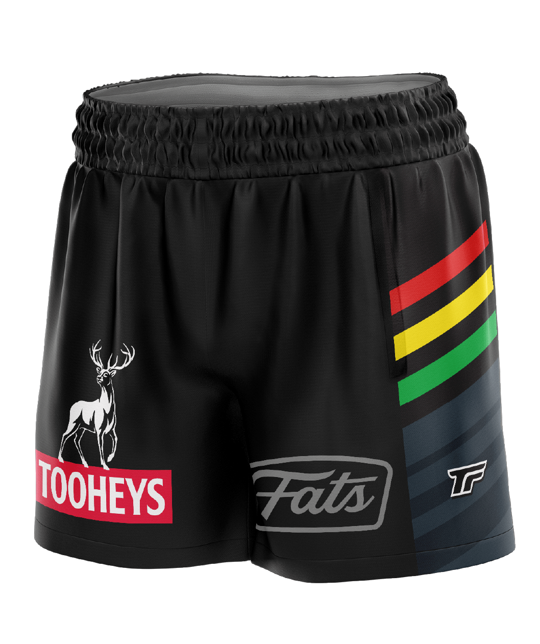 RIFF- FOOTY SHORTS- WITH ZIP SIDE POCKETS