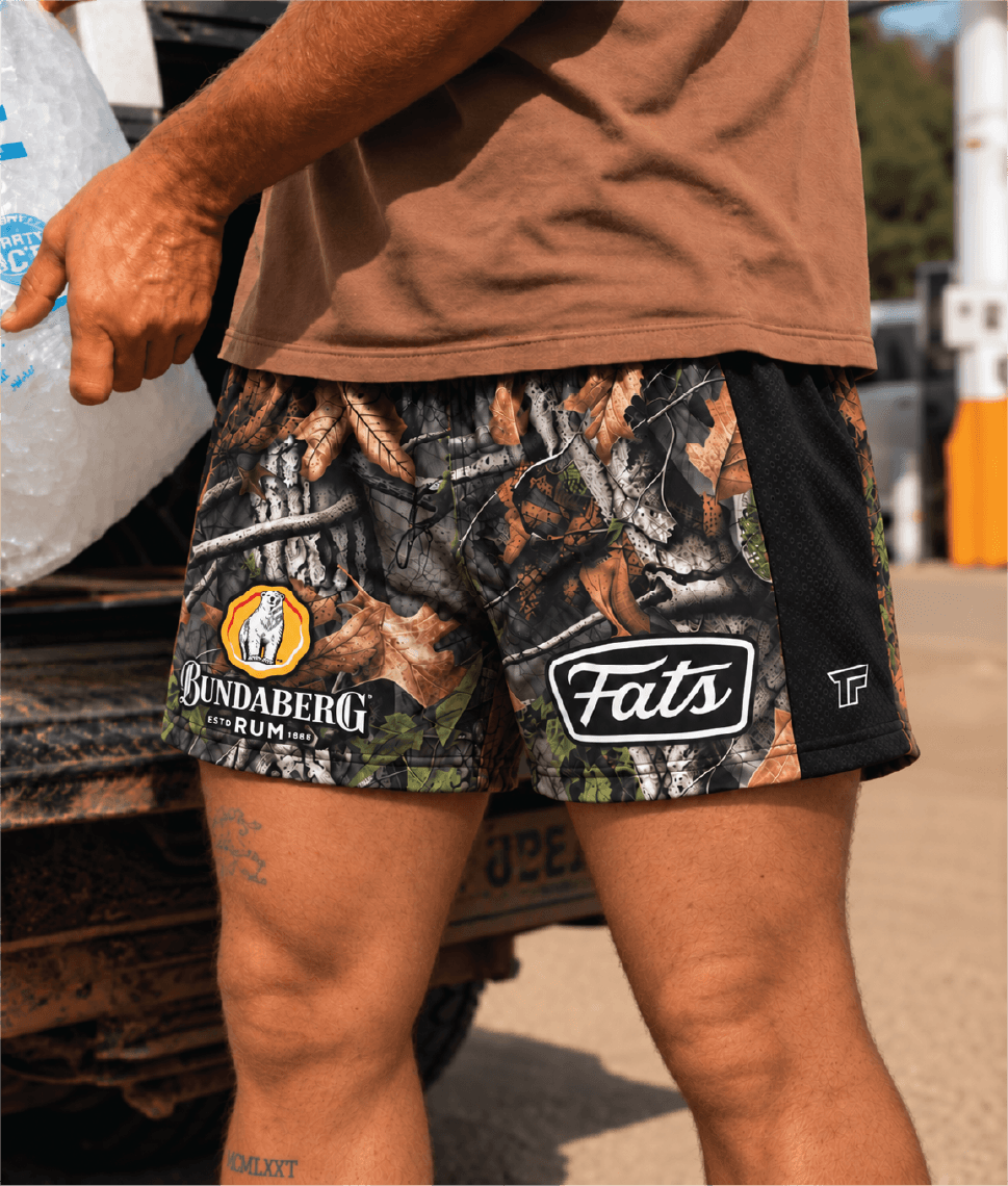 SCRUB BASHER- FOOTY SHORTS