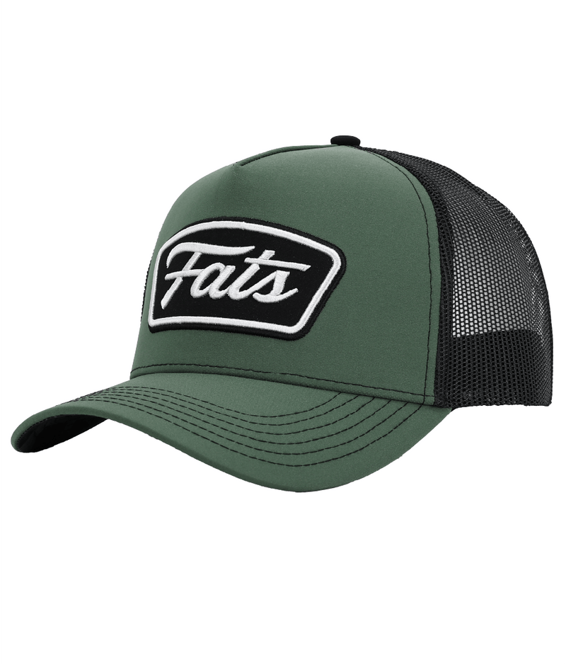SHOOTER (OLIVE/BLACK)- TRUCKER CAP- MID PROFILE