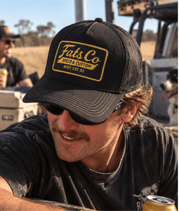 THROTTLE- BASEBALL CAP- MID PROFILE