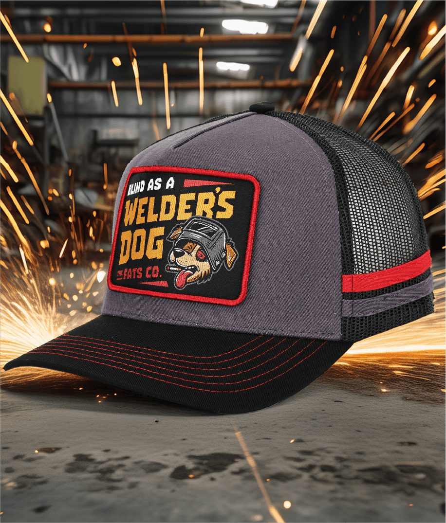 WELDER'S DOG (SS)- TRUCKER CAP- MID PROFILE
