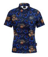 WELDER'S DOG- GOLF POLO (BLUE)