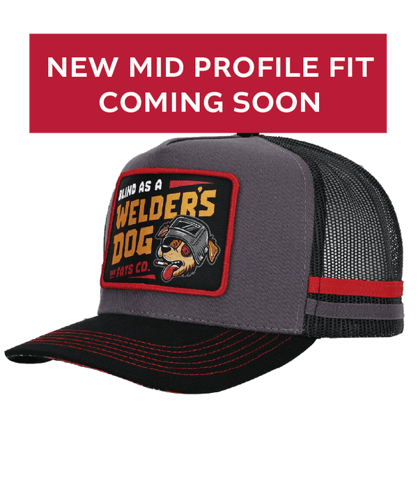 WELDER'S DOG (SS)- TRUCKER CAP- MID PROFILE