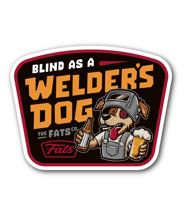 WELDERS DOG V2- STICKER